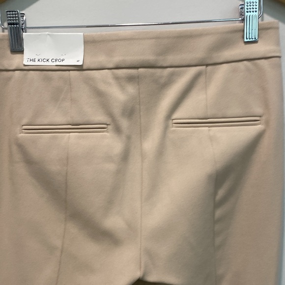 Ann Taylor Kick Crop Pants Beige Size 4P NWT - Picture 9 of 14